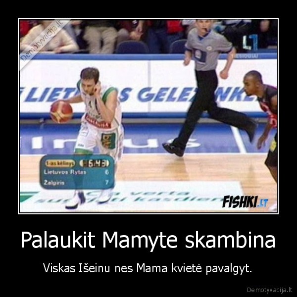 Palaukit Mamyte skambina