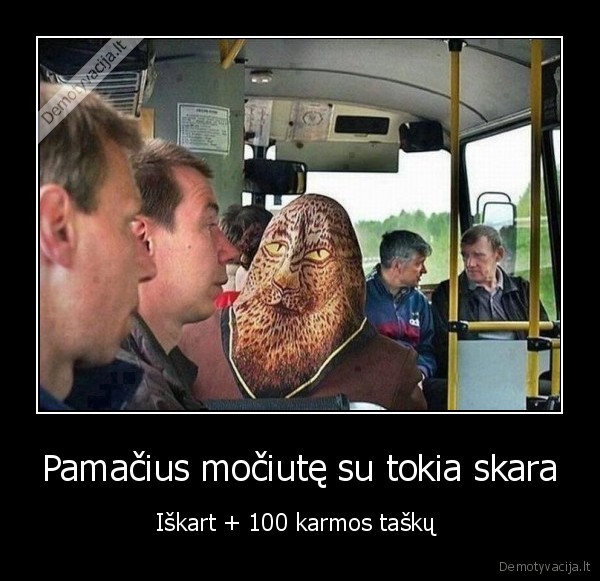 Pamačius močiutę su tokia skara