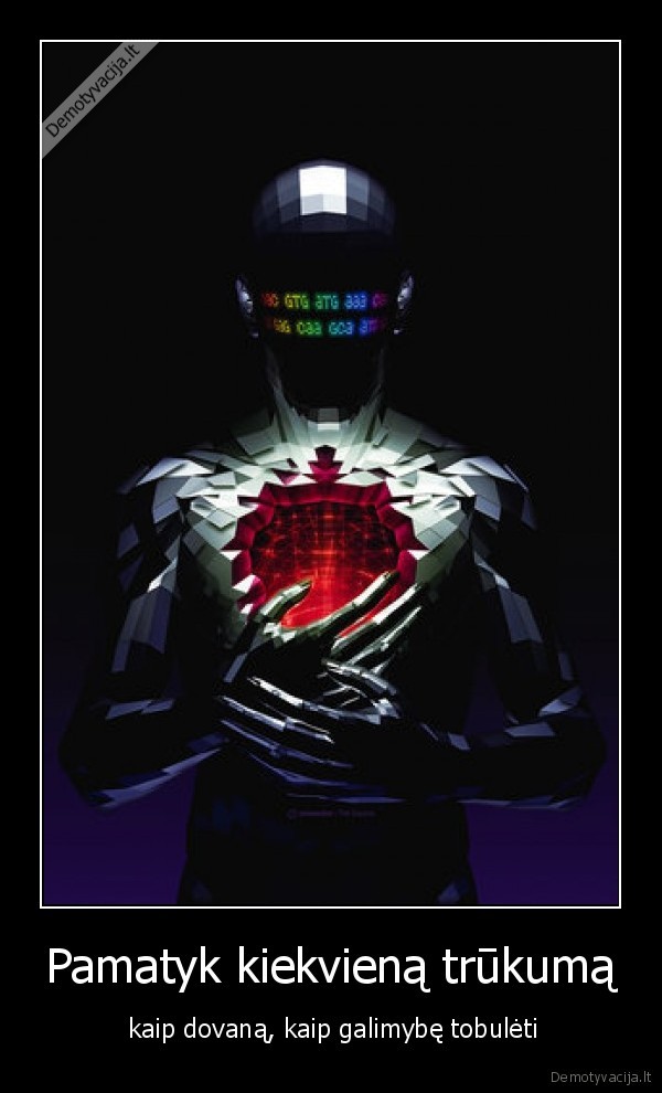 Pamatyk kiekvieną trūkumą