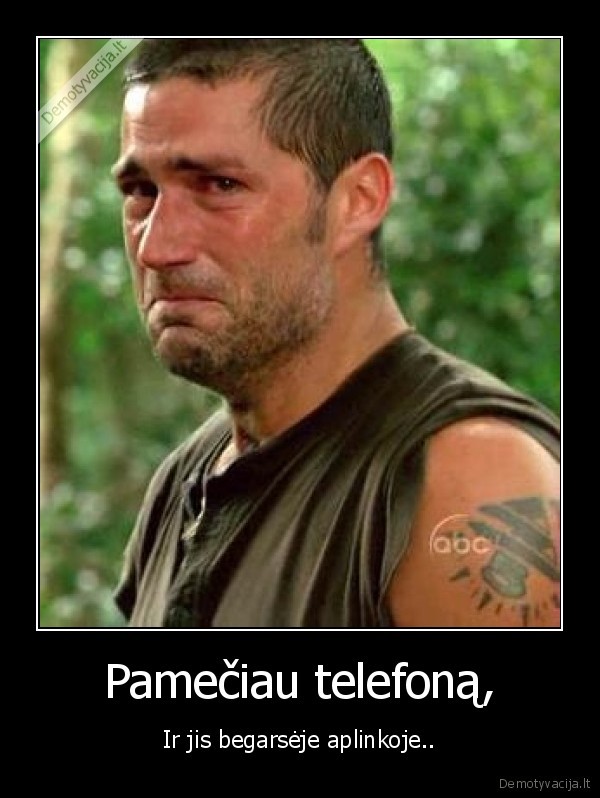 Pamečiau telefoną,