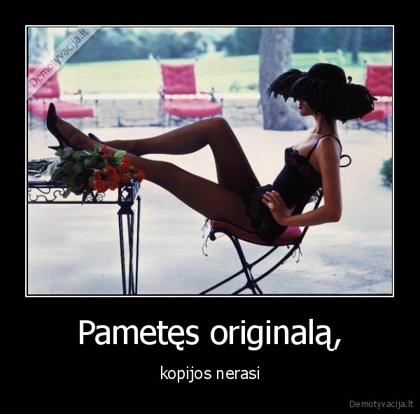 Pametęs originalą,