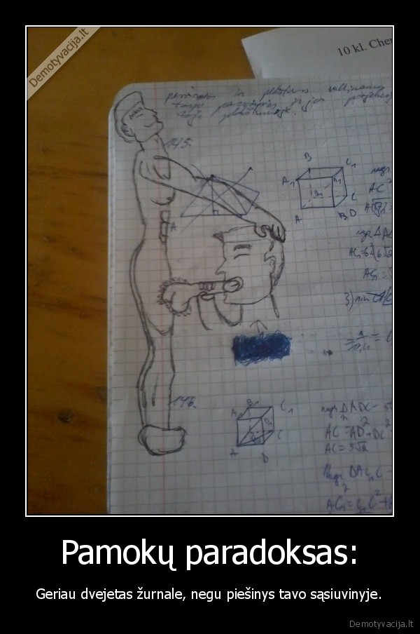 Pamokų paradoksas: