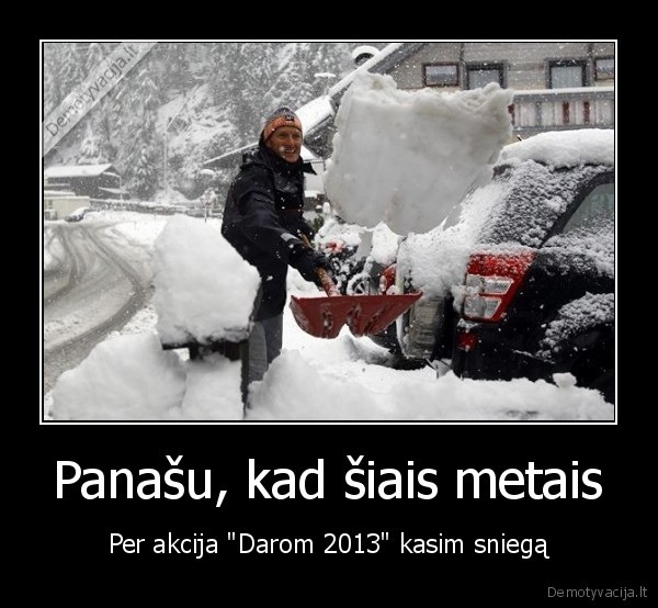 Panašu, kad šiais metais