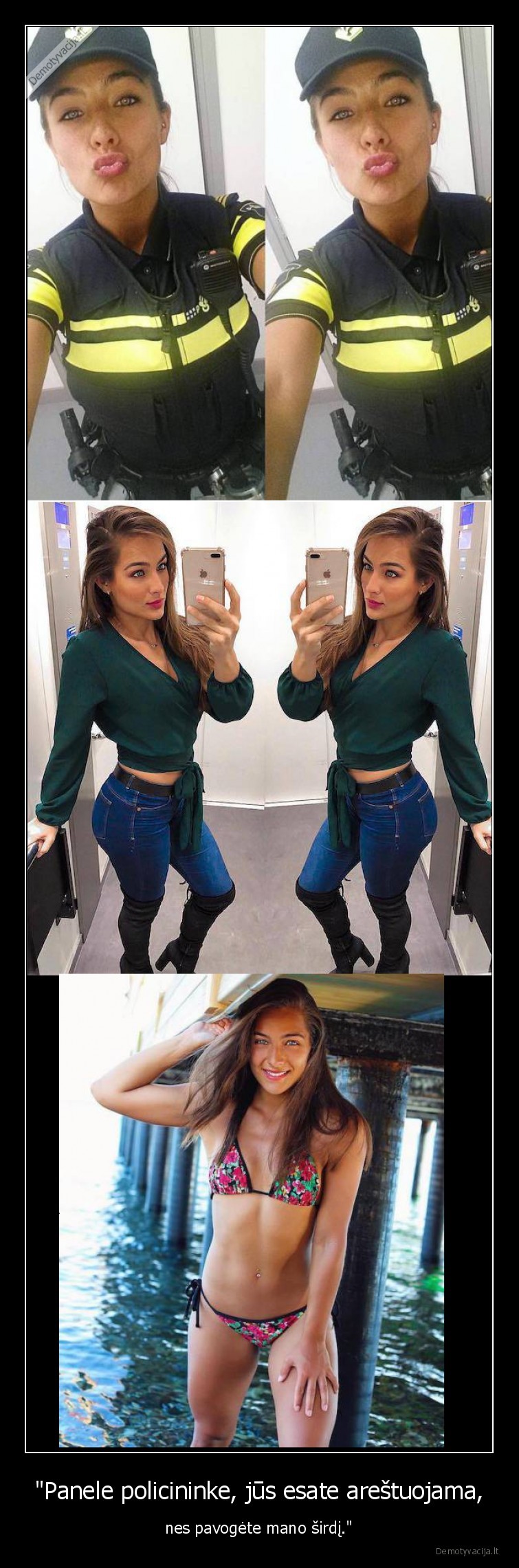 policininke,mergina,wow