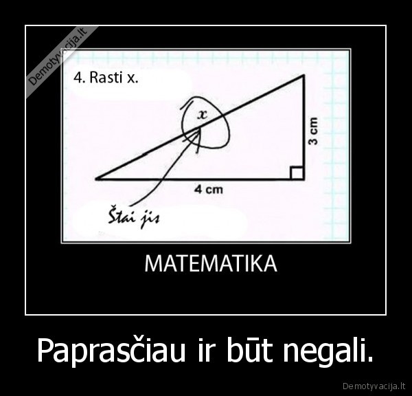 matematika, mokykla, pamoka