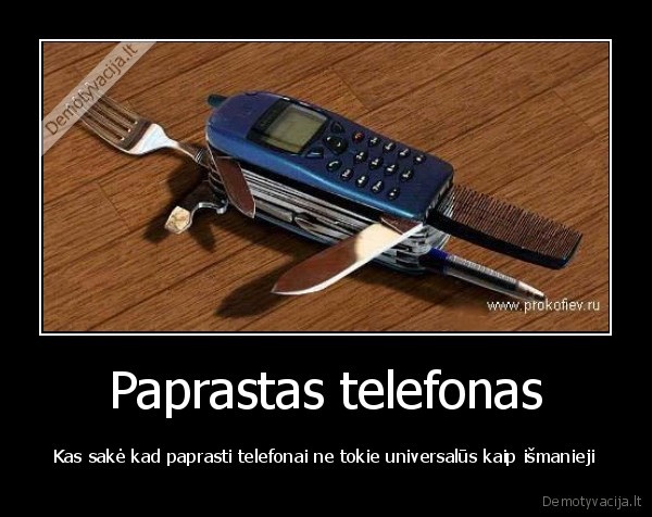 telefonas,paprastas