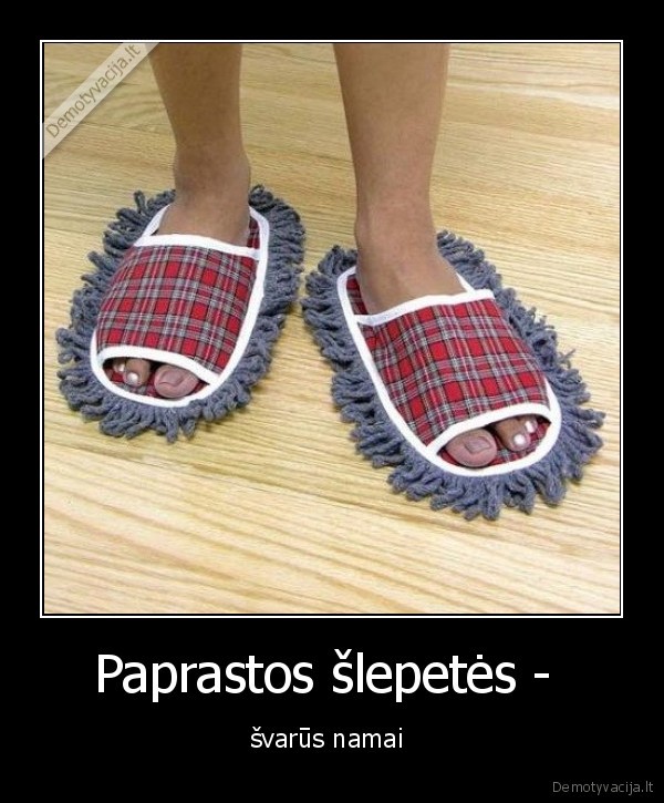 Paprastos šlepetės - 