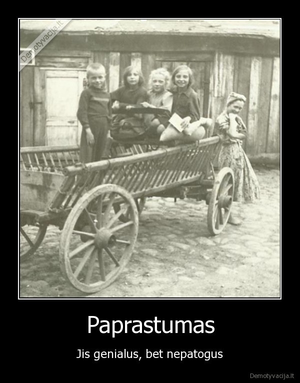 Paprastumas