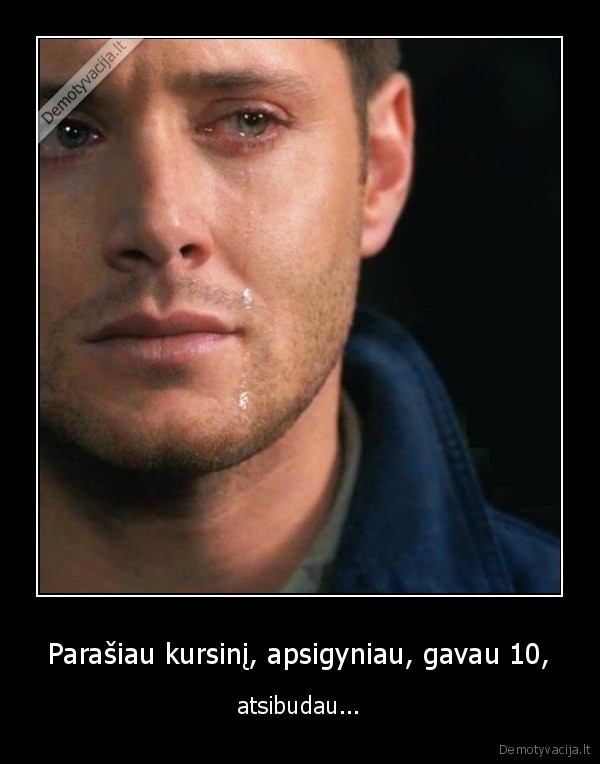 Parašiau kursinį, apsigyniau, gavau 10,