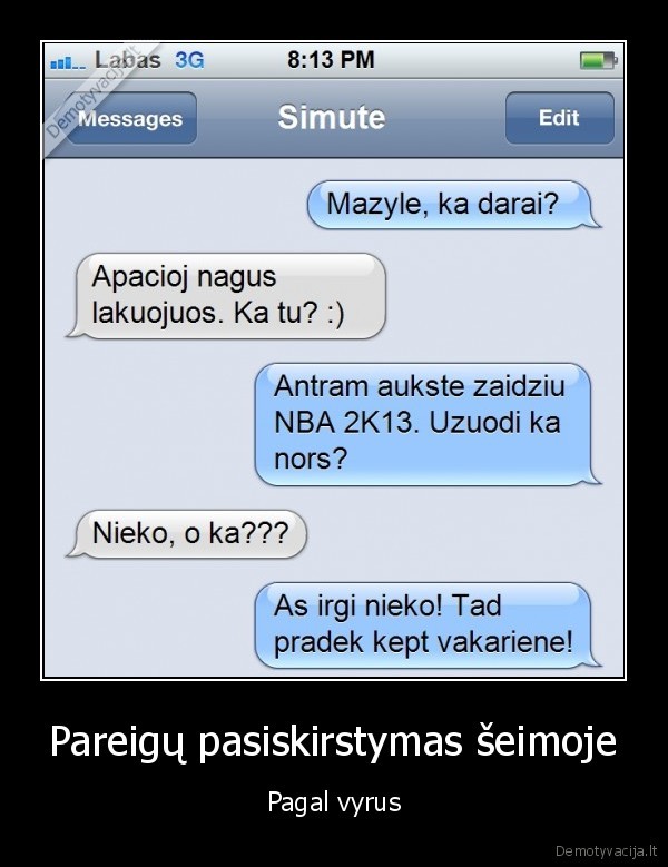 juokinga, sms,maisto, gaminimas,vakariene,vyras, zaidzia