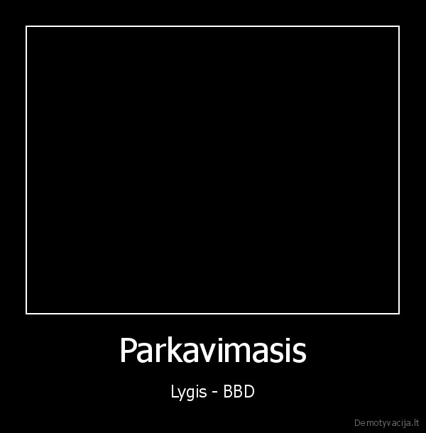 Parkavimasis