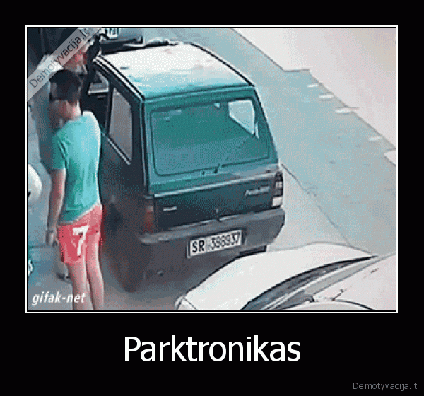 parkingas,stiprus, vyras