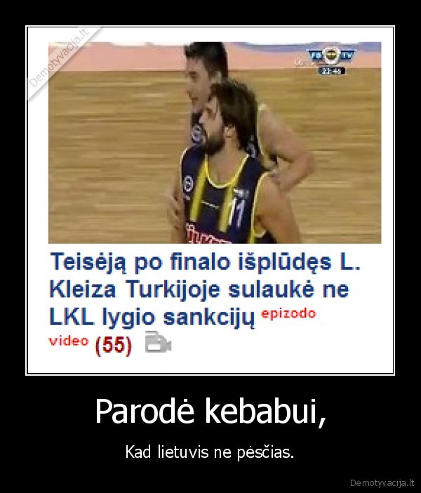 kleiza,turkija,krepsinis