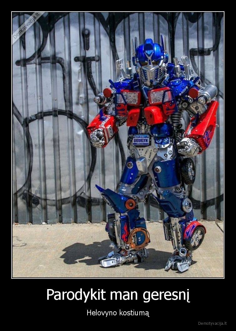 helovynas,kostiumas,transformeriai,optimus, prime
