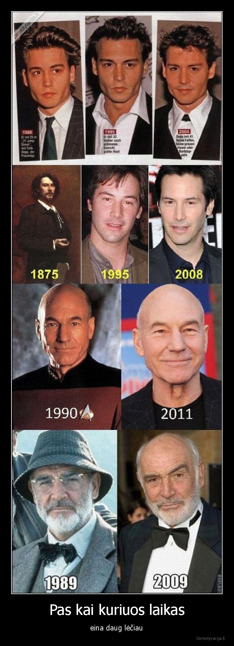 aktoriai,jauni,issilaike,laikas,letai