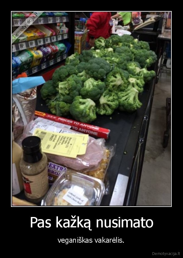 brokoliai,veganai