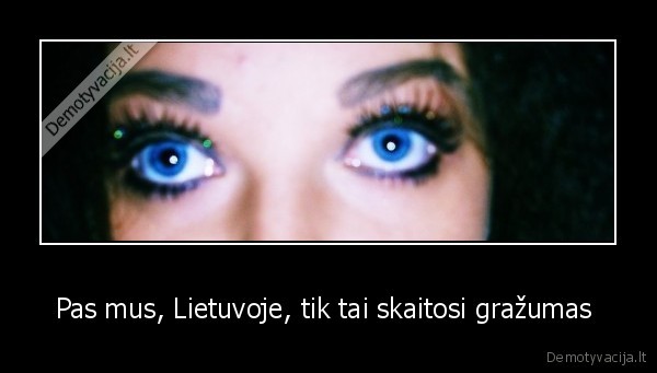 Pas mus, Lietuvoje, tik tai skaitosi gražumas 