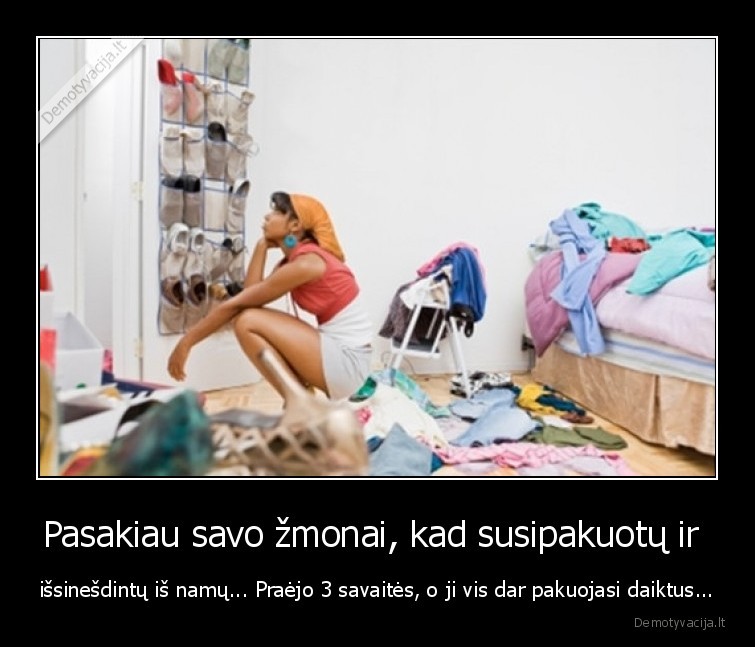 zmona,moterys,ilgai,pakuojasi