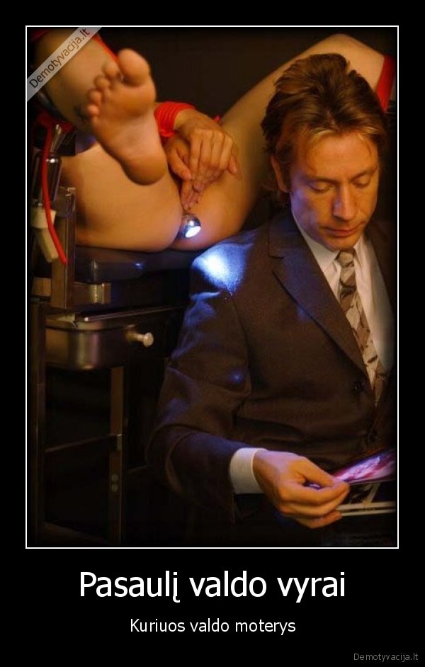 Pasaulį valdo vyrai