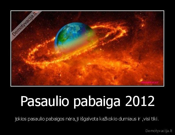 Pasaulio pabaiga 2012