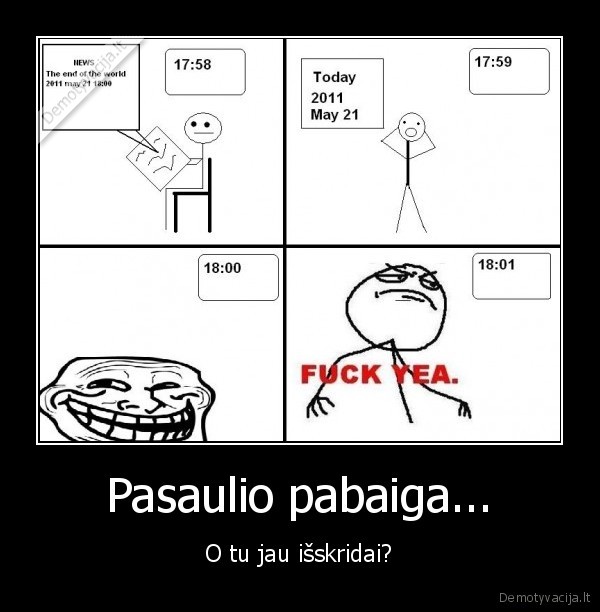 dievas,pabaiga,pasaulis