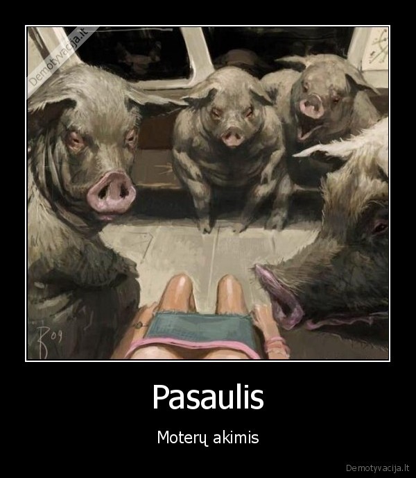 moterys,pasaulis,kiaules