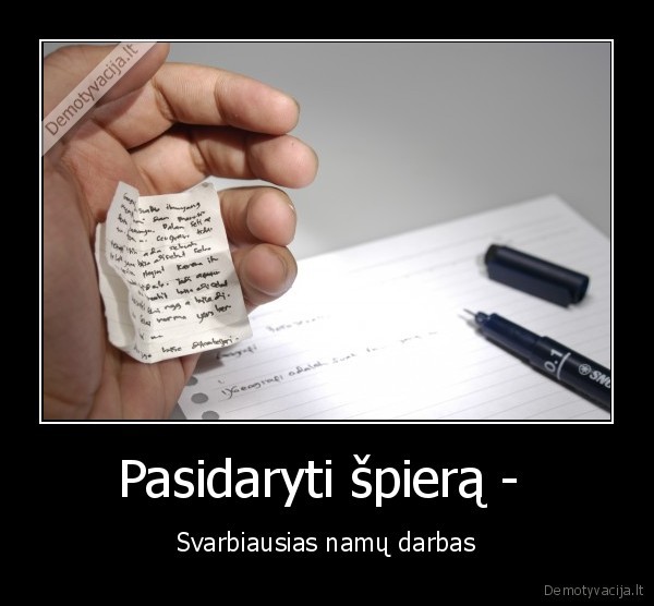 spiera,mokykla,namu,darbai