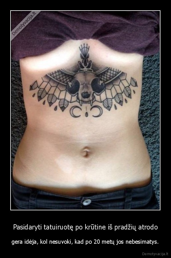 papai,krutine,tatuiruote,nukarimas