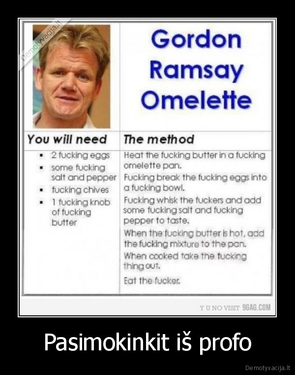 Pasimokinkit iš profo