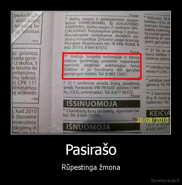 skelbimas, laikrastyje,degtines, pardavimas,turgus