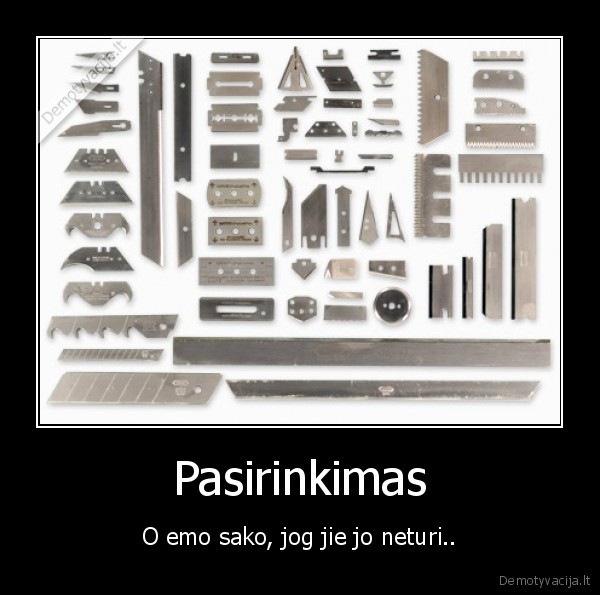 emo,skustuvai,pasirinkimas