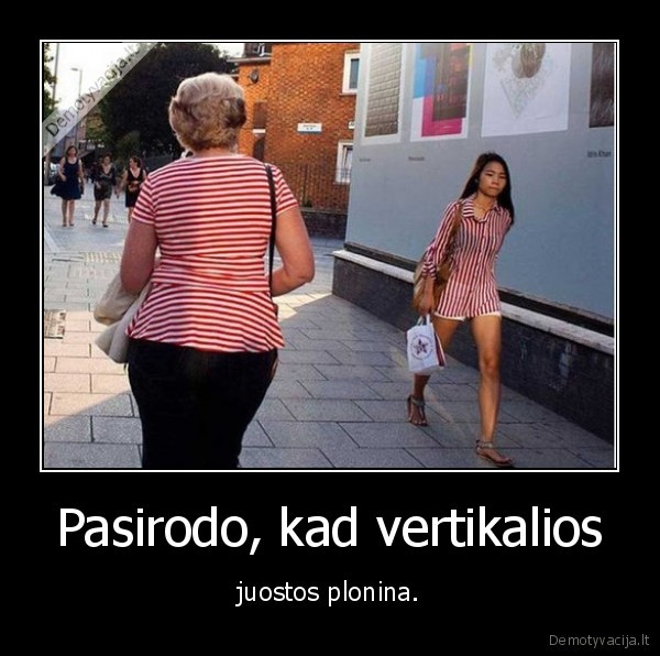 vertikalios, juostos,jauan, mergina,sena, moteris