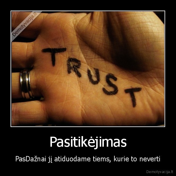 Pasitikėjimas