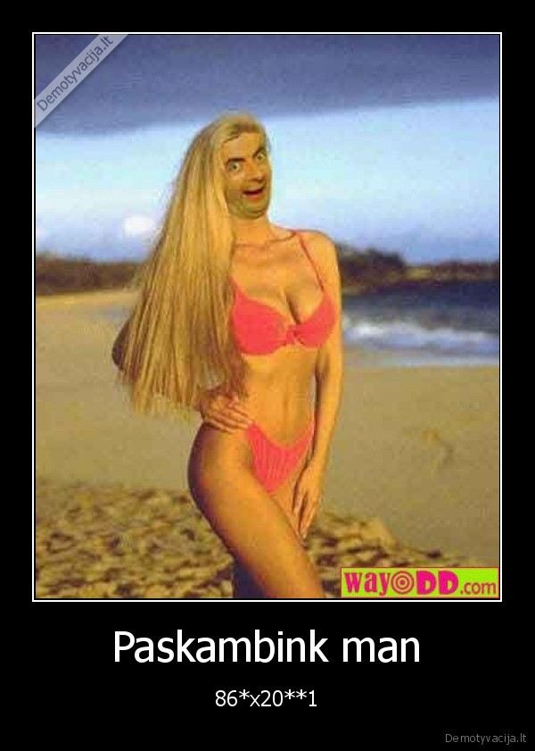 Paskambink man