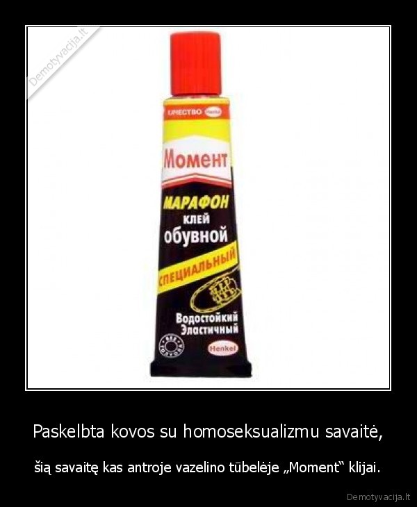 Paskelbta kovos su homoseksualizmu savaitė,