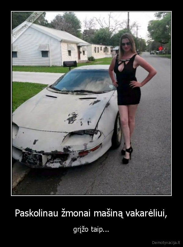 zmona,masina,vakarelis