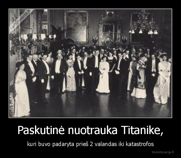 titanikas,nuotrauka,istorija