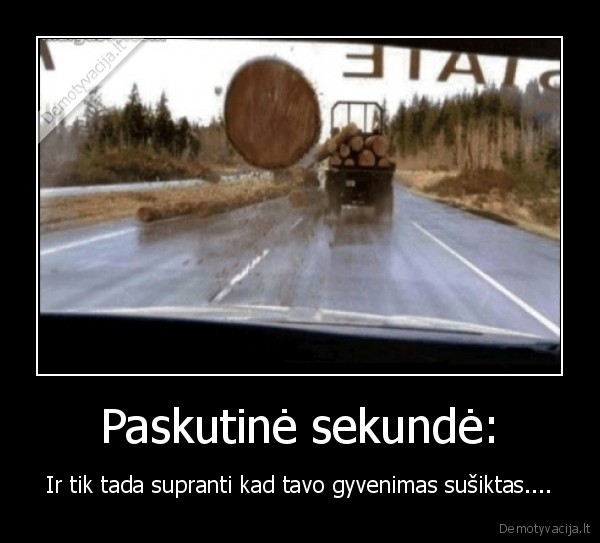 Paskutinė sekundė: