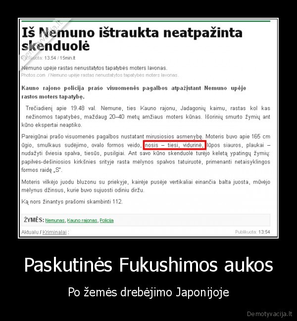 nosis,vidurine,fukushima