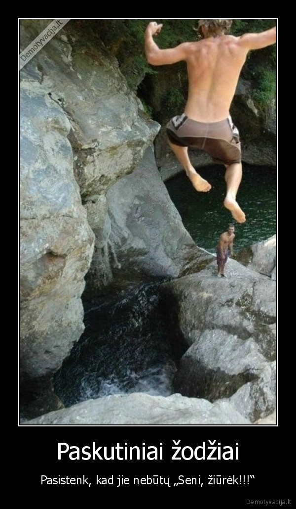 Paskutiniai žodžiai