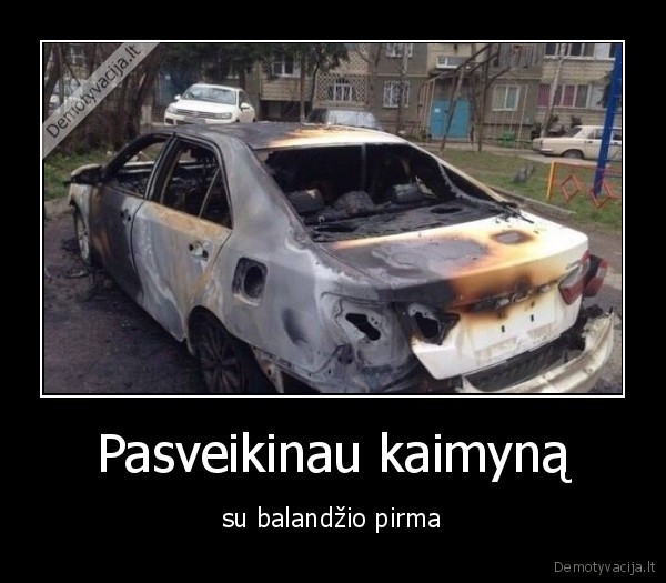 Pasveikinau kaimyną