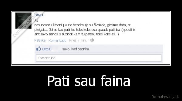 Pati sau faina 