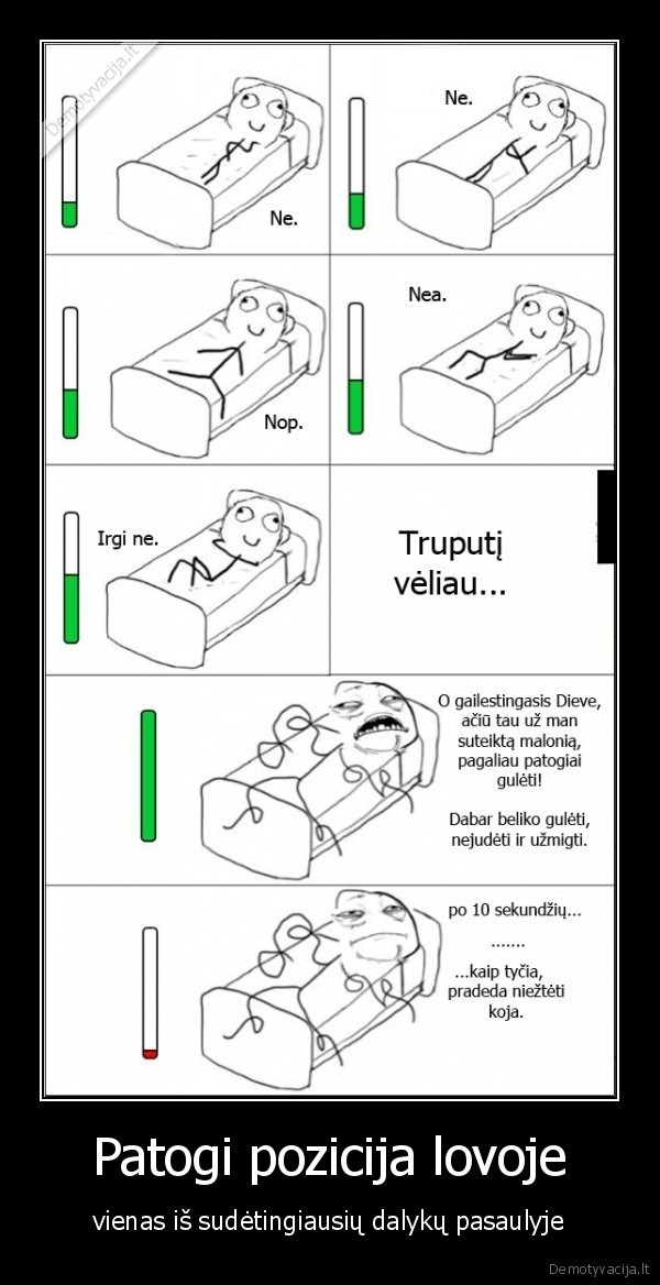 Patogi pozicija lovoje