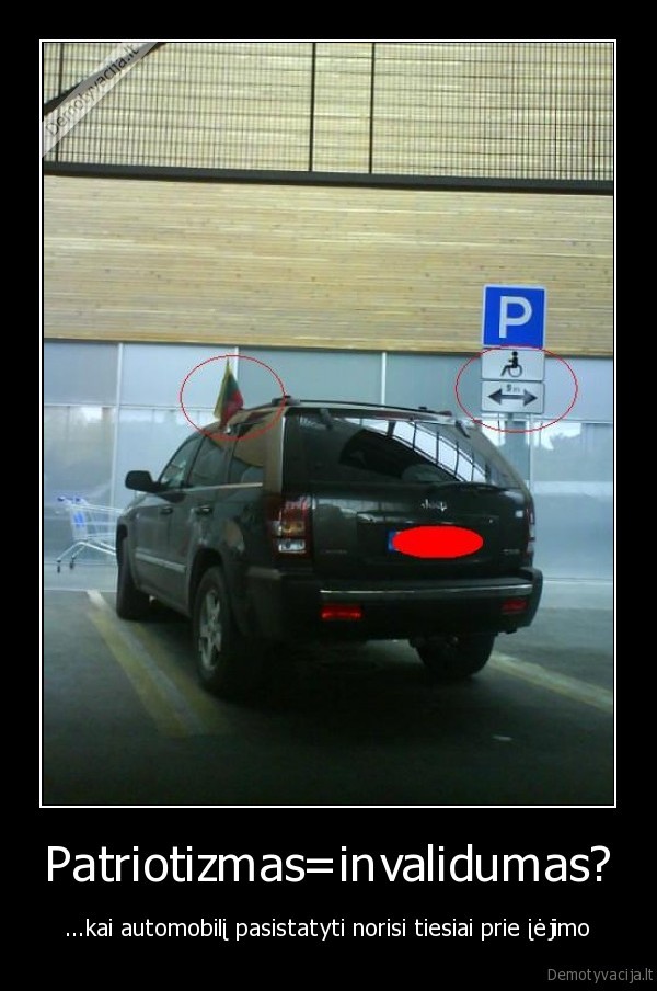 patriotizmas,invalidumas,automobilis