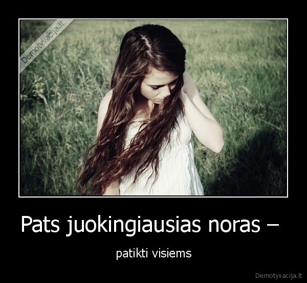 Pats juokingiausias noras – 