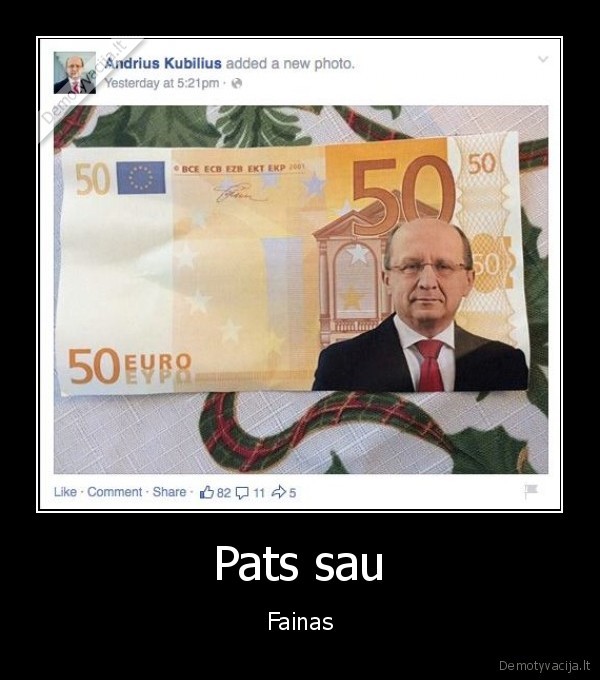 andrius, kubilius,50, euru