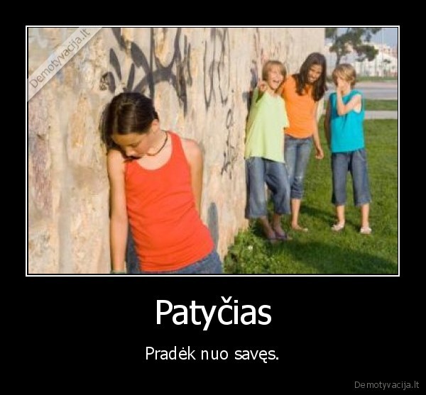 patys, jus, debilai