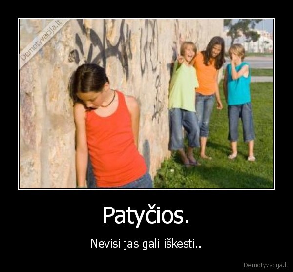 Patyčios.
