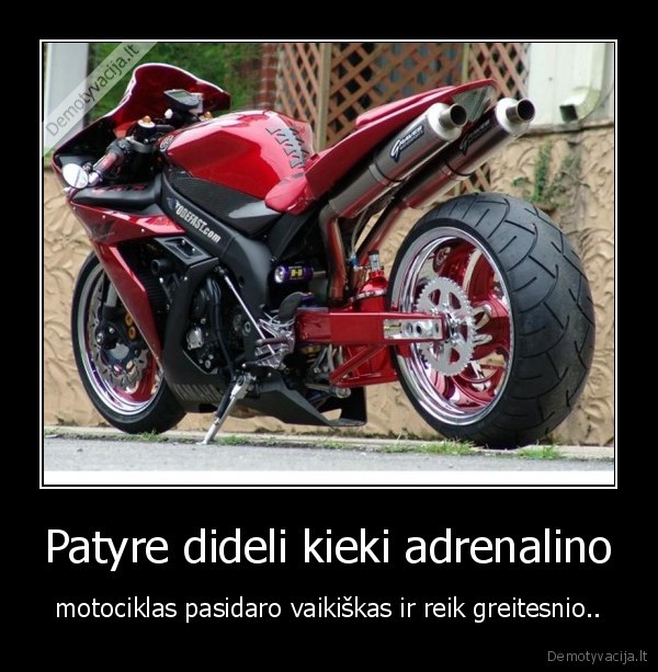 Patyre dideli kieki adrenalino