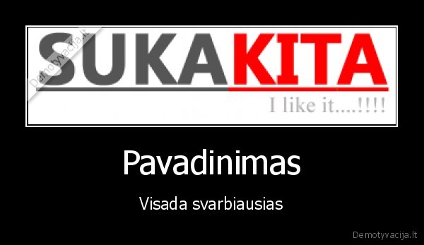 pavadinimas,sukakita